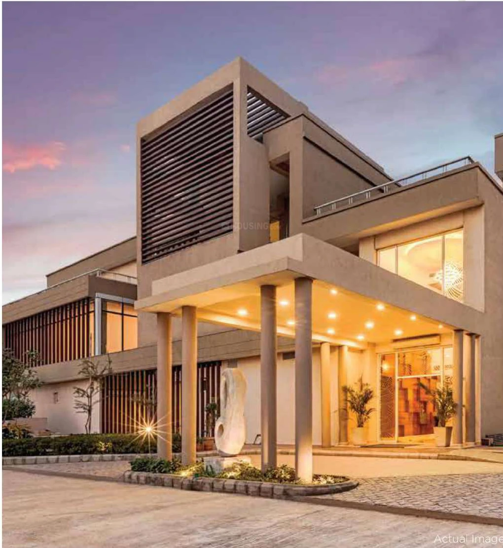 Club Chorus clubhouse grand entrance at Experion The Heartsong