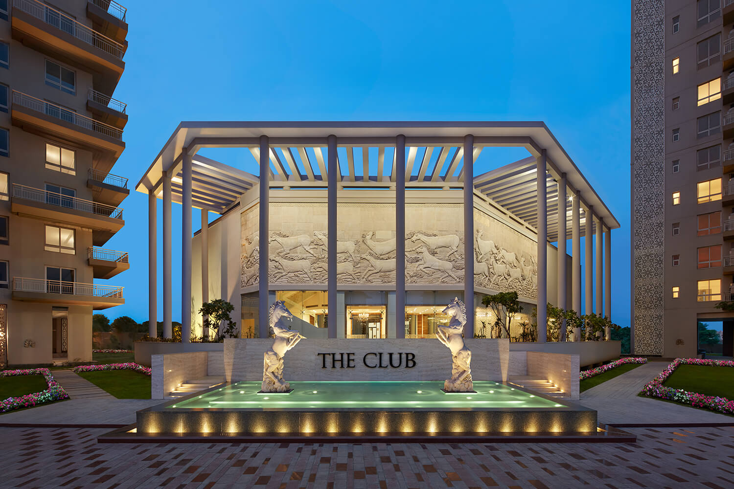 Residents clubhouse and recreation space at Puri Diplomatic Greens Sector 111